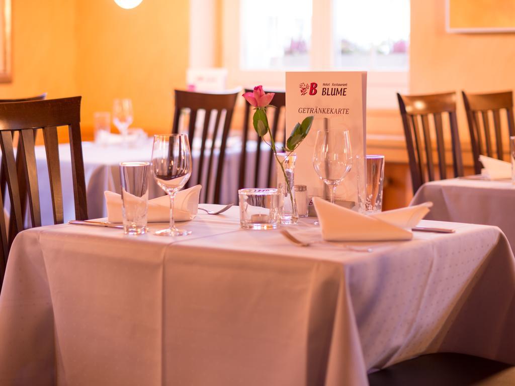Hotel Restaurant Blume Steinach Exterior photo